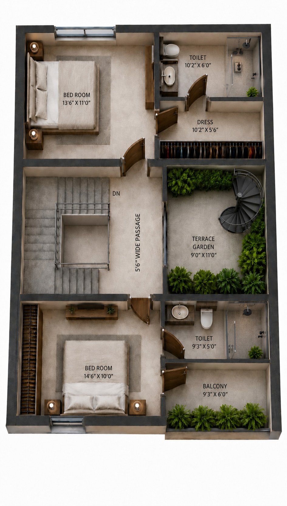 Sai Niwas Nagar – first floor plan