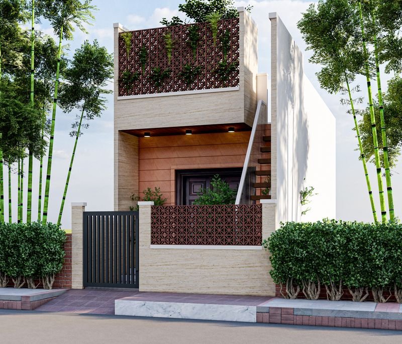 Studio villa – perspective view